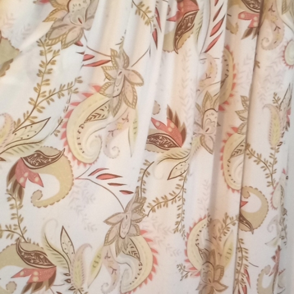 J.Jill Pretty Floral Paisley Dress in Size Medium - Picture 5 of 12
